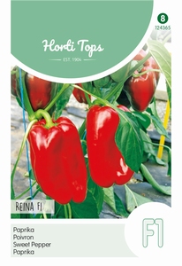 Paprika -   Reina F1  (v.h. Solero F1)  - Rood