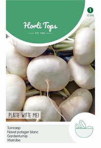 Rapen Platte Witte Mei