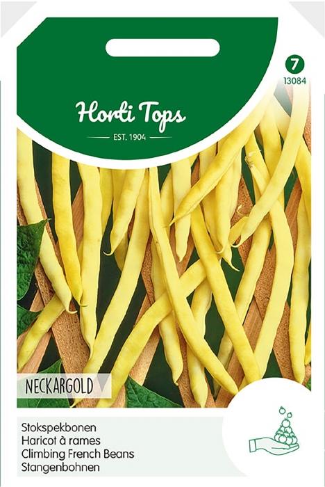 STOKSPEKBONEN Neckargold geel Stokslaboon/stoksnijboon