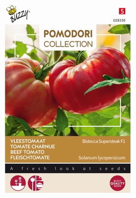 Vleestomaat Bistecca Supersteak F1 hybride, forse tomaat