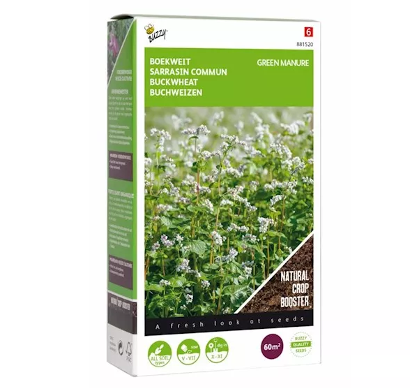Boekweit  150 gram per 60 m2