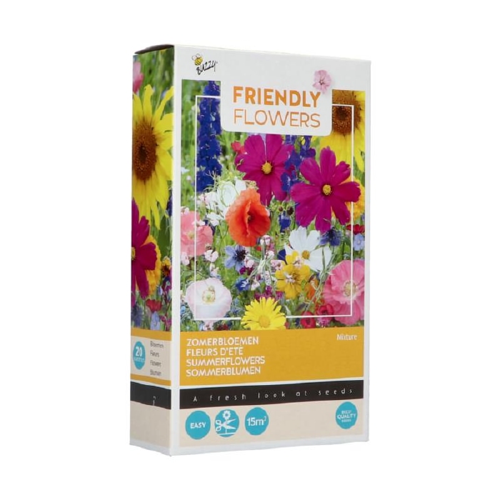 Mix voor  Zomerbloemen  mengsel van 20 soorten