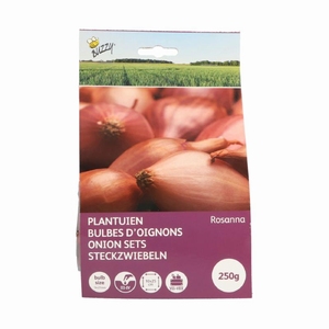 Plantui,  ROZE,  Roze ui,  zeer goed bewaarbaar 250gr  NIEUW