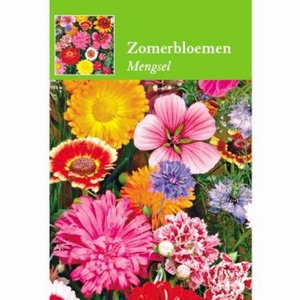 Zomerbloemen, weggeefzakje / uitdeelzakje