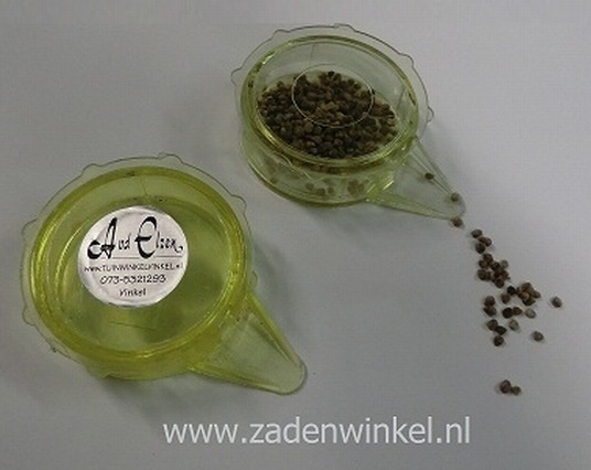 Zaaidoosje /  Zaadstrooier - om makkelijk te zaaien