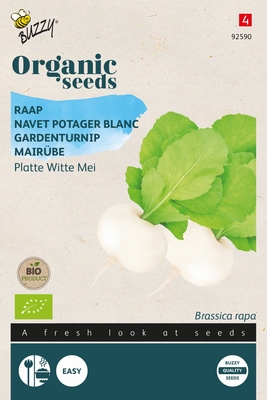 Bio Organic Rapen Platte Witte Mei (BIO)
