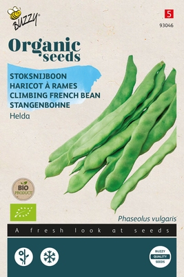Bio Organic Stoksnijbonen Helda  (BIO)   ca. 15 gram