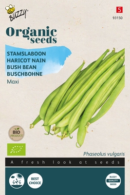 Bio Organic Stamslabonen Maxi  (BIO)  ca. 20 gram