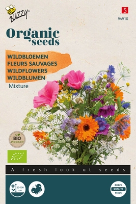 Bio Organic, Wildbloemen mengsel - Bloemenmengsel (BIO)