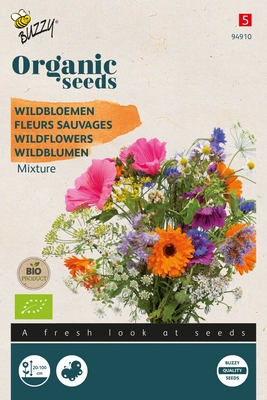 Bio Organic Wildbloemen mengsel - Bloemenmengsel (BIO)
