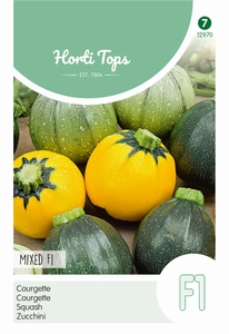 Courgette Mixed F1 zucchini     NIEUW