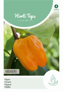 Peper Habanero oranje pepers