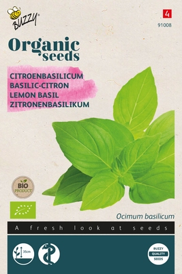 Bio Organic Basilicum Citroensmaak (BIO)