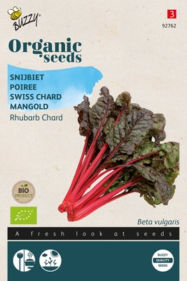 Bio Organic Snijbiet Rhubard Chard  (BIO)