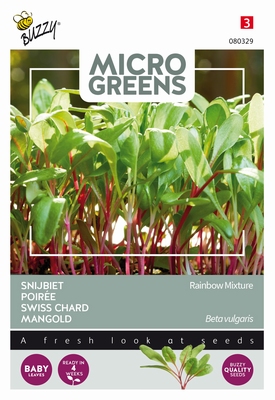 Microgreens Snijbiet gemengd     NIEUW
