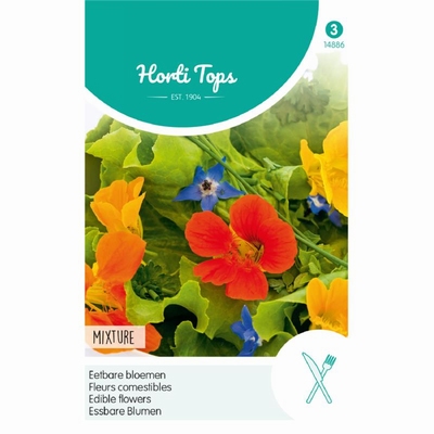 Zzakje Eetbare bloemen - eenjarige soorten mengsel   NIEUW