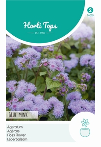 Ageratum, Leverbalsem Blue Mink