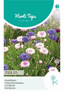 Centaurea, Korenbloem Polka Dot gemengd