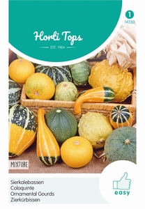 Cucurbita, Sierkalebas kleinvrucig gemengd