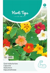 Tropaeolum, Oost-Indische Kers Tom Thumb