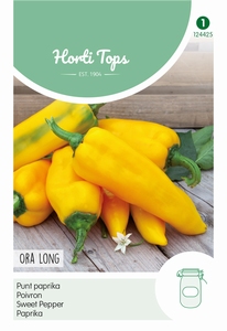 Paprika - Puntpaprika Ora Long (geel)  - NIEUW