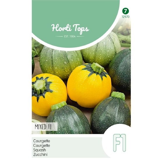 Zucchini Courgette Mixed F1 zucchini     NIEUW