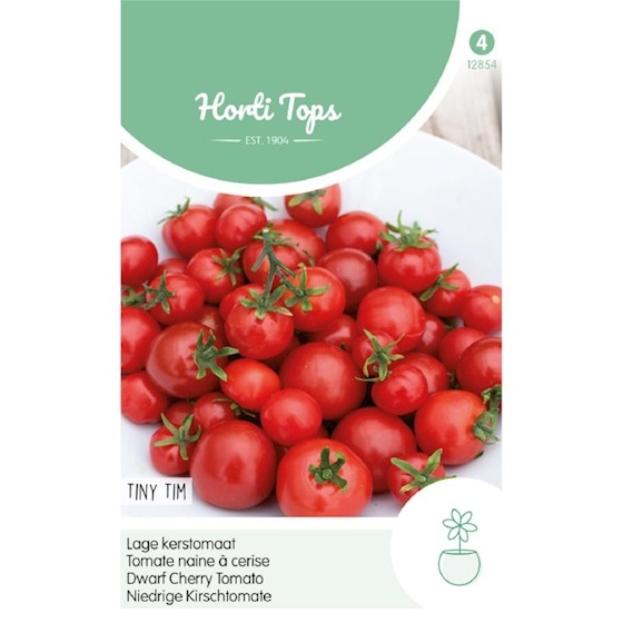 Tomaat  Kerstomaat Tiny Tim  -   zoete cherry