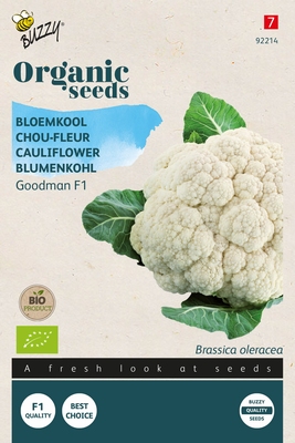 Bio Organic Bloemkool Goodman F1 (BIO) NIEUW