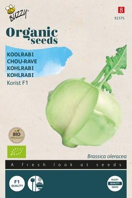Bio Organic Koolrabi Korist F1 (BIO) NIEUW