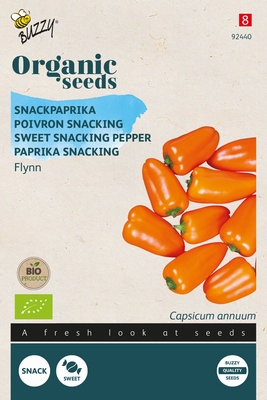 Bio Organic Paprika Snackpaprika Flynn oranje (BIO)