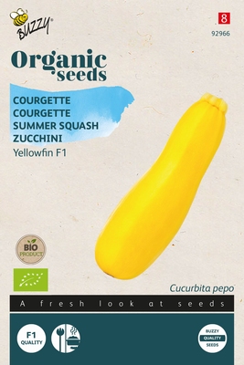 Bio Organic Courgette Yellowfin F1 (BIO) geel NIEUW