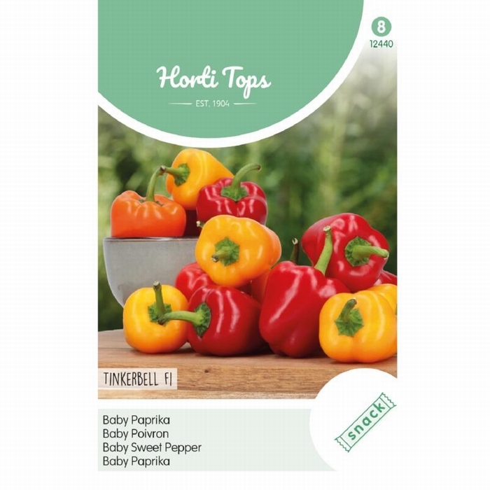 Paprika - Baby - mini  - Red & Yellow Tinkerbell  - NIEUW