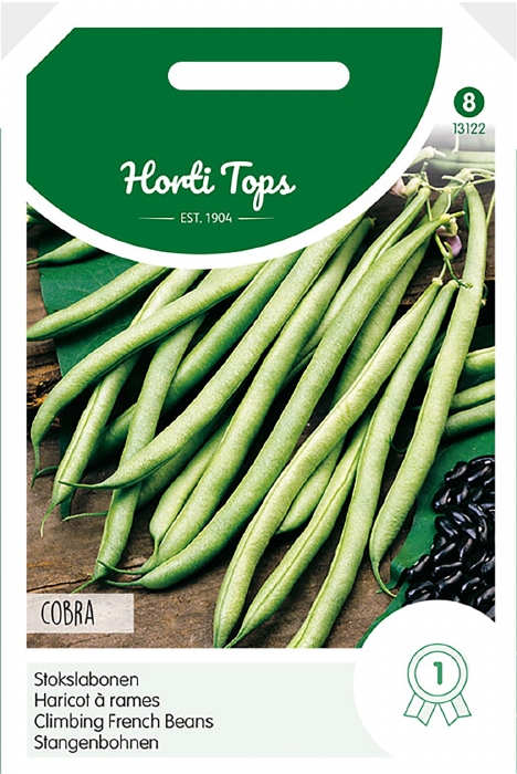 STOKSLABONEN Cobra  - TIP  Zeer productief ras - stokslaboon