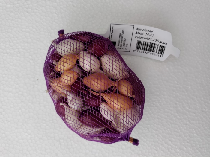 Plantui, gemengd Kleuren mix  250gr - WIT, GEEL  en ROOD.