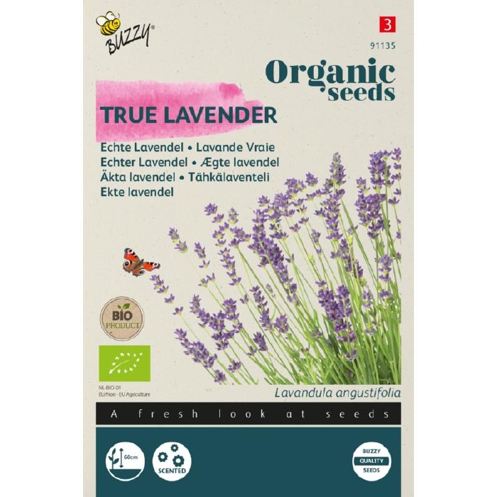 Bio Organic Lavendel - Lavandula angustifolia  (BIO)
