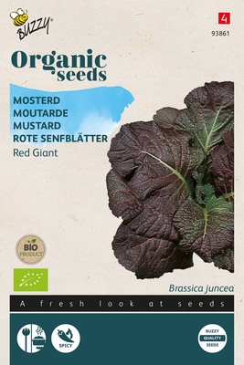Bio Organic Mosterd Red Giant (BIO)