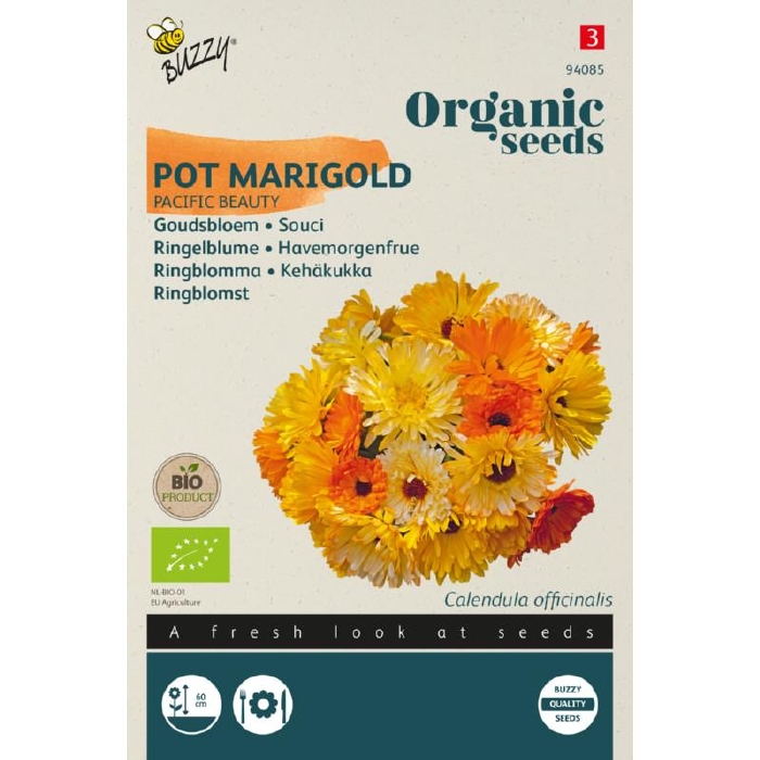 Bio Organic Calendula Pacific Beauty Goudsbloem (BIO)  OP=OP