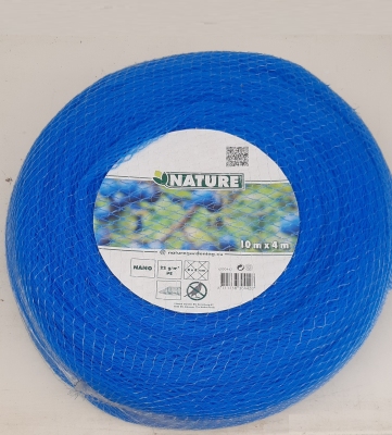 Tuinnet  10 x 4 mtr Blauw (tuinnet of vijvernet) Nature Nano