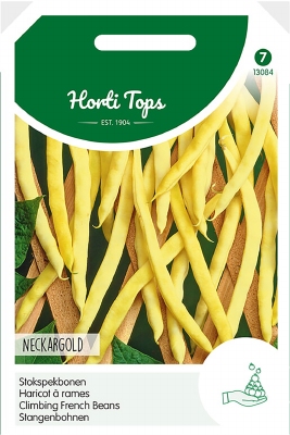 STOKSPEKBONEN Neckargold geel Stokslaboon/stoksnijboon