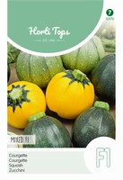 Courgette Mixed F1 zucchini NIEUW