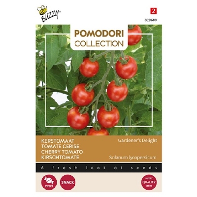 Tomaat Pomodori Gardeners Delight (Cherry) NIEUW