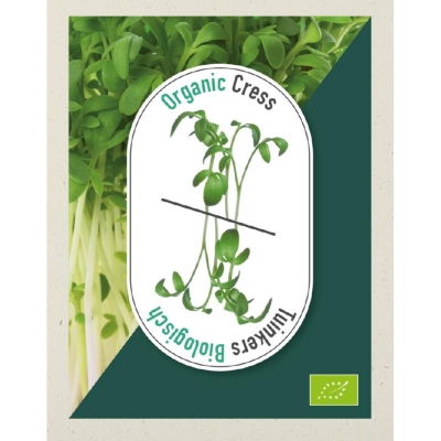 BIO  Tuinkers  gewone Cress -  weggeef zakje -   NIEUW